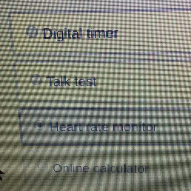 Jenna wants to use technology to assess her speed. Which of the following should she-example-1