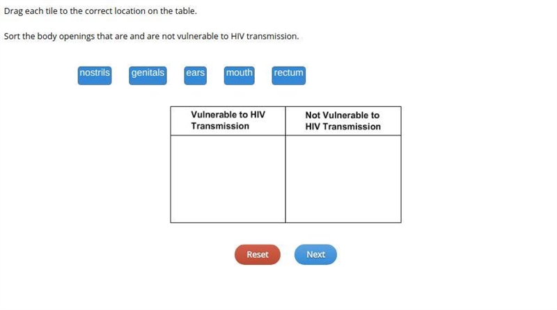 Please help me sort these in the right box-example-1