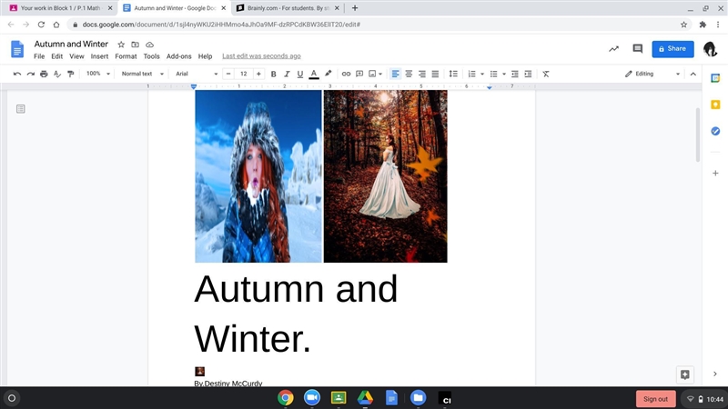 Autumn and winter by dm-example-2