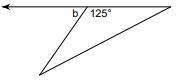 Find the measure of the supplementary angle b-example-1