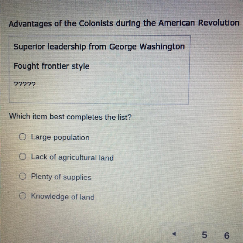 Advantages of the Colonists during the American Revolution Superior leadership from-example-1