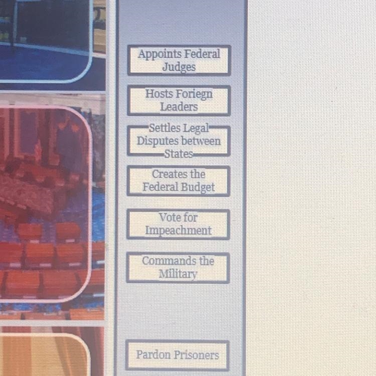 Categorize these into the three branches!-example-1