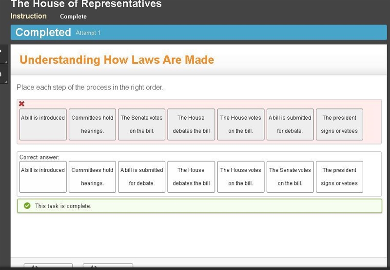 Steps in the process of how laws are made-example-1