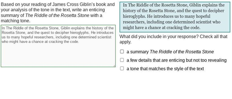 Based on your reading of James Cross Giblin’s book and your analysis of the tone in-example-1