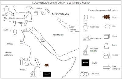 Which statement about trade in ancient Egypt does the map support? 100 points-example-2