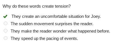 Read the excerpt from "Object Lesson, Part 2." "But this morning's-example-1