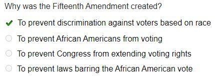 Whay was the fifteenth amendment created-example-1