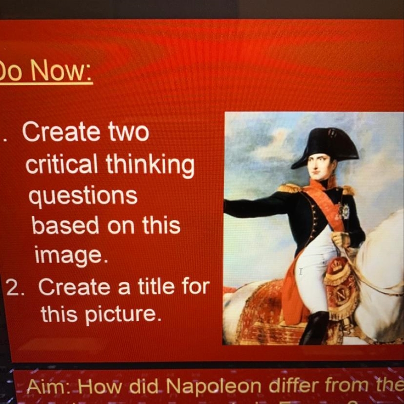 Can someone help me create a title based on this picture with Napoleon? Tysm-example-1