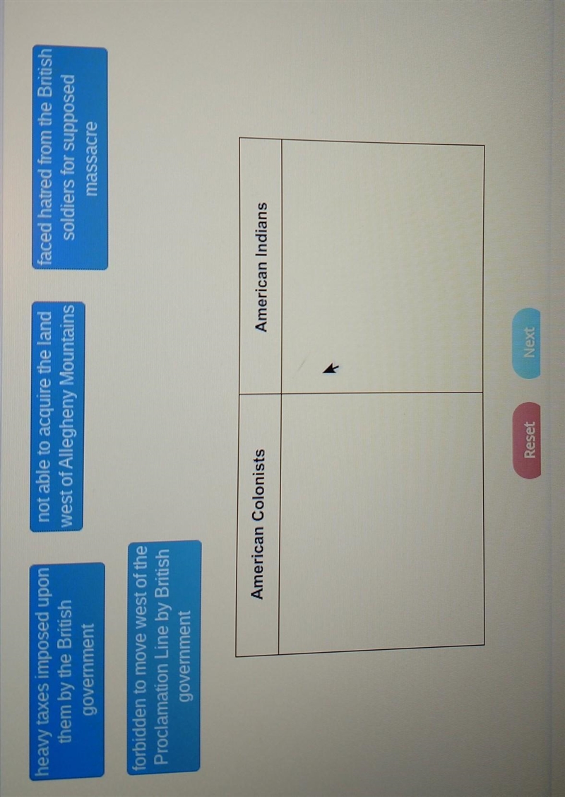 Identify the effects of the French and Indian War on the American Indians and on the-example-1