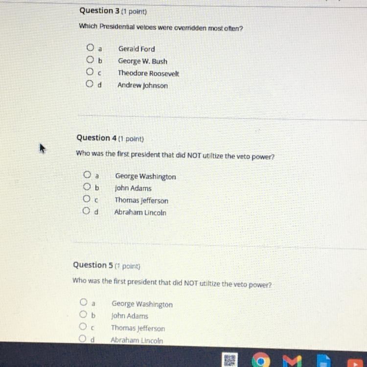 HELP !!!! On 3 of my questions (US GOVERNMENT)-example-1