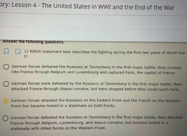 Please help answer this history question about WW1-example-1