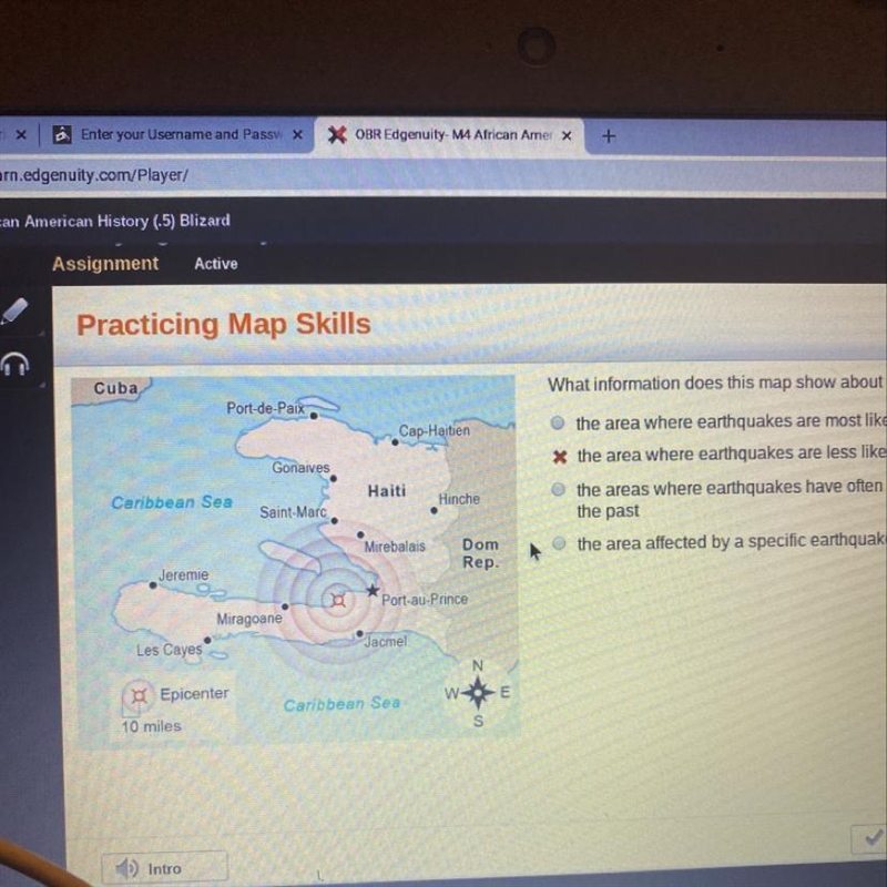 What information does this map show about haiti-example-1