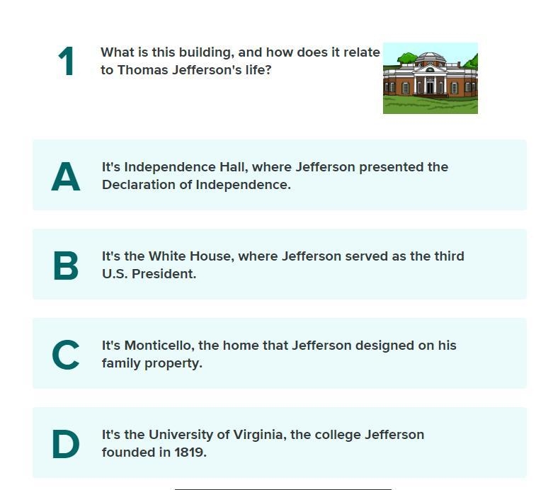 What is this building, and how does it relate to Thomas Jefferson's life?-example-1