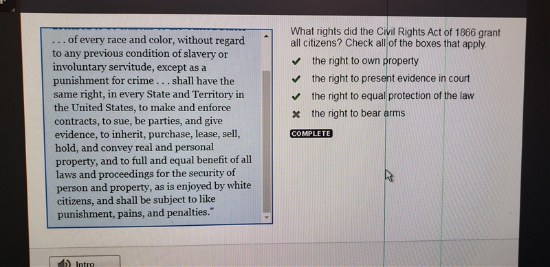 Honor code mrkalebbinns 12/11/2018 History Middle School answered "All persons-example-1