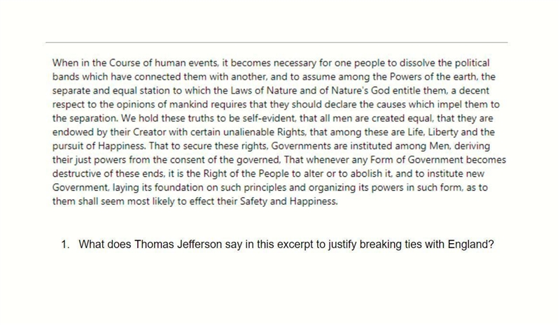 (10 points)read the attachment and answer the question: What does Thomas Jefferson-example-1