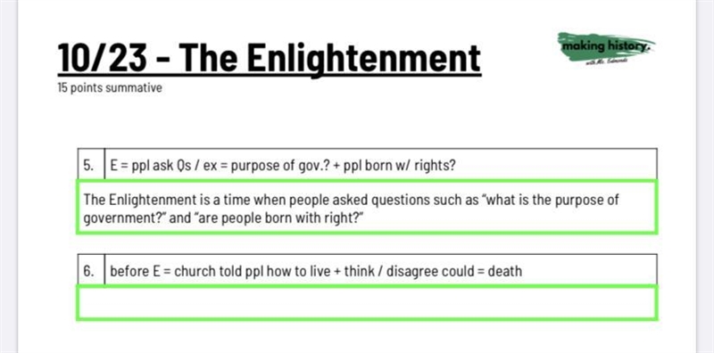 How can I write a sentence with this Number 6 help-example-1