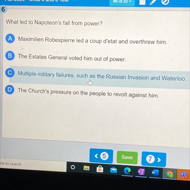 What led to napoleons fall from power-example-1