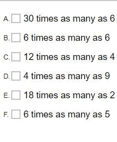 Select the statements below that equal 36.-example-1