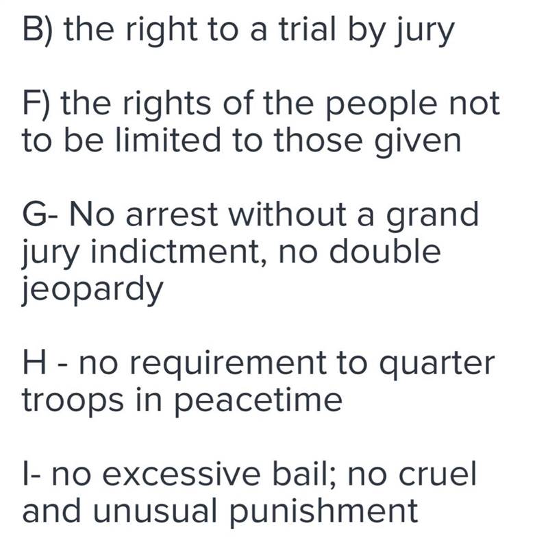 What is amendment 3 the best answer out of these choices-example-1