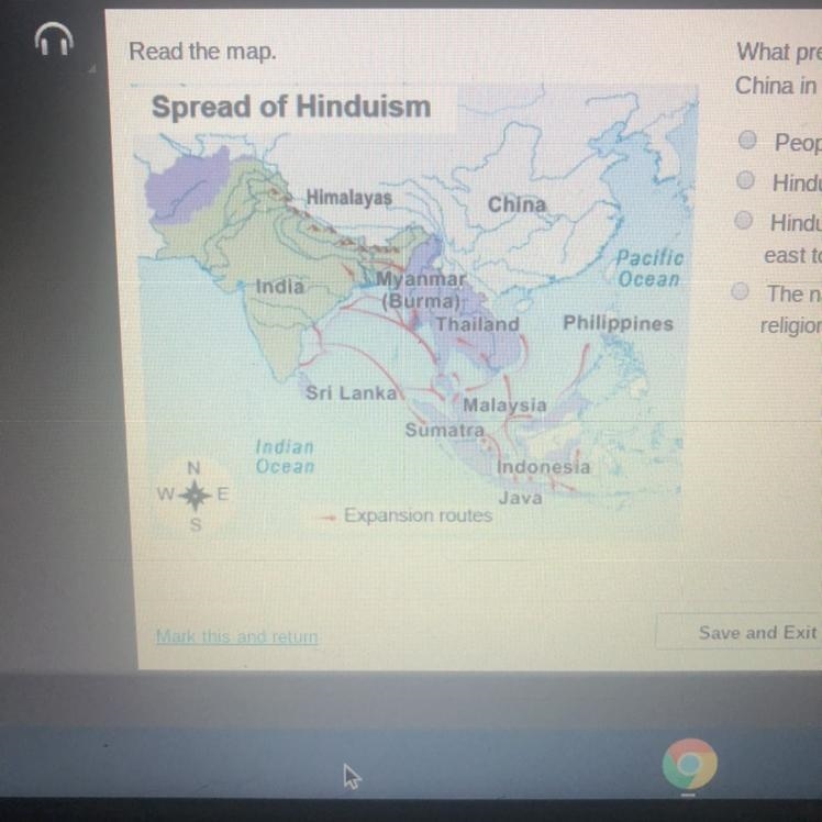 Why do the majority of Hindus live in India and Nepal? Hinduism requires its followers-example-1