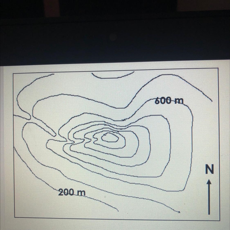 ANYONE KNOW THE CONTOUR INTERVAL?-example-1