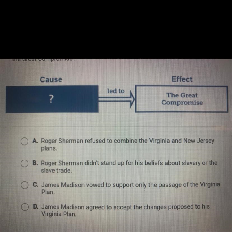 Which statement best completes the diagram showing how civic virtue led to the Great-example-1