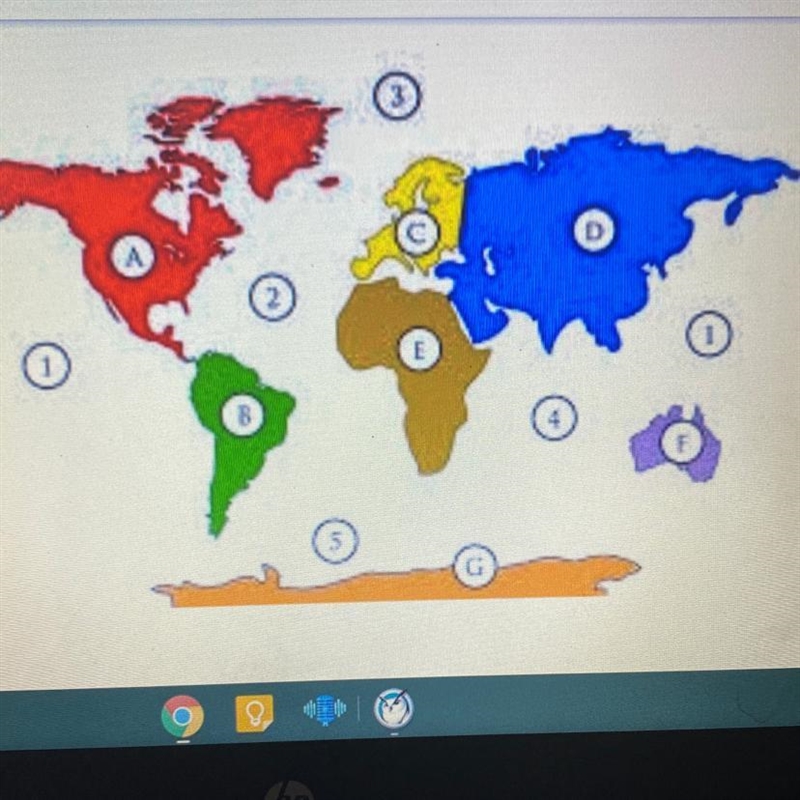 Help? I need to know where the oceans and continents are located which I kinda know-example-1