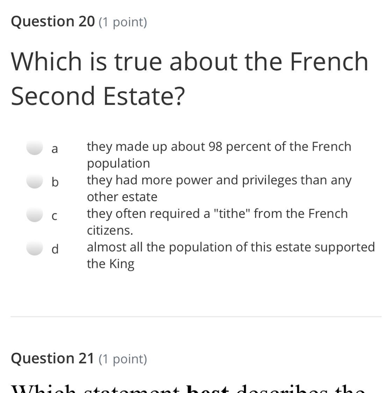 What the answer to question 20 now please write the answer and question-example-1