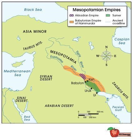 Use the following map to answer the question below: What key role did the location-example-1