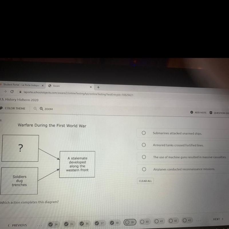 Which action completes this diagram-example-1