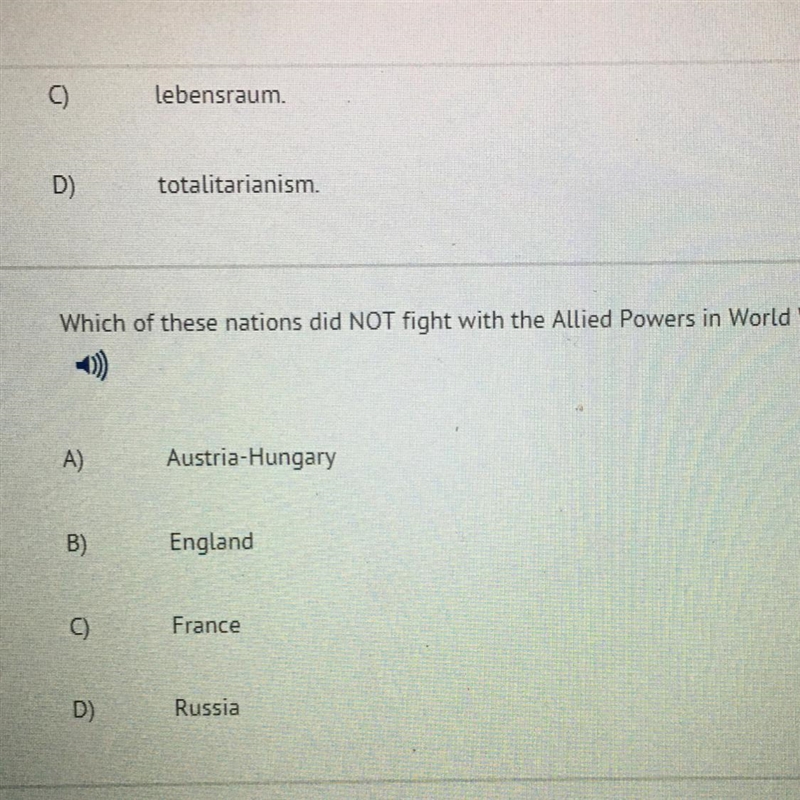 Which of these nations did NOT fight with the Allied Powers in World War 12-example-1