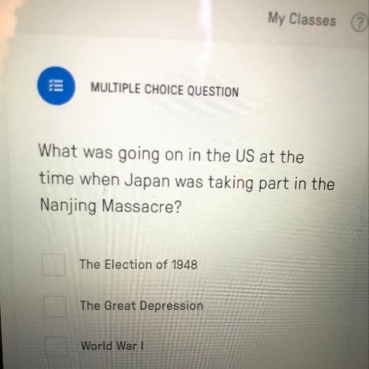 (30) points NEED HELP ASAP What was going on in the US at the time when Japan was-example-1