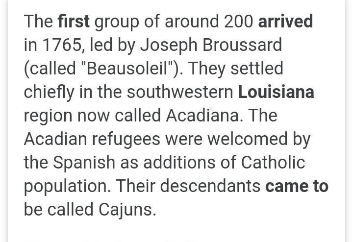 During which era did the first peoples arrive in Louisiana? Paleolithic Mesolithic-example-1