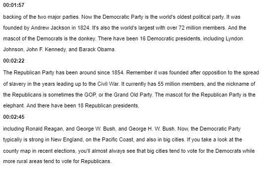 FOR 20 PTS? There have been 16 Democratic presidents and 18 Republican presidents-example-1