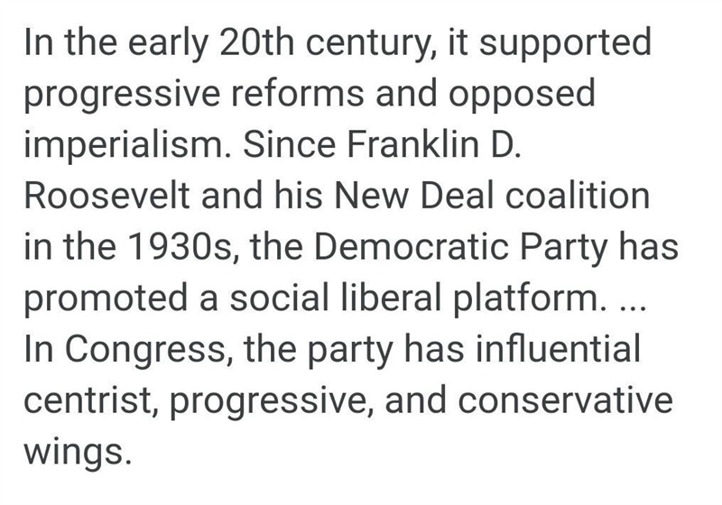 After the civil war what did the Democratic Party support-example-1