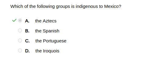 Which of the following groups is indigenous to Mexico?-example-1