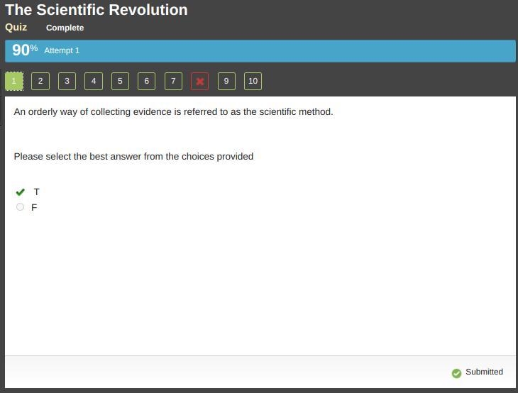 An orderly way of collecting evidence is referred to as the scientific method-example-1