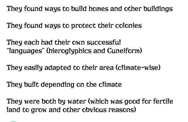 What special factors allowed Egypt to rise and be successful?-example-1