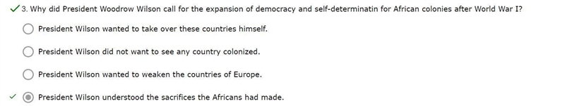 HURRY I HAVE 5 MINUTES ITS MY LAST QUESTION PLEASE HELP!!!!!! Why did President Woodrow-example-1