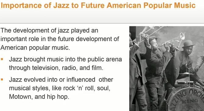 How was jazz important to the future of American popular music? Check all that apply-example-1