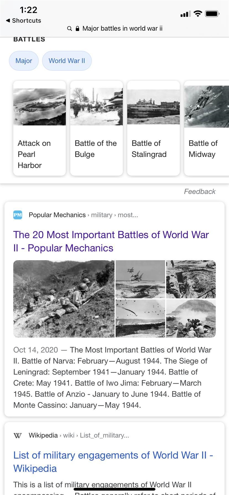 Major battles in world war ii​-example-1