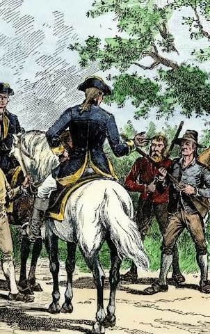 Why did Hamilton encourage Washington to take such a large army to western Pennsylvania-example-1