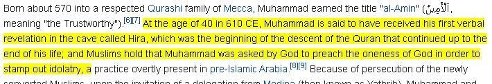 How was the Koran first shared by Muhammad with his followers?-example-1