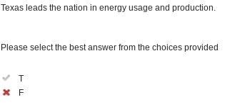 Texas leads the nation in energy usage and production. Please select the best answer-example-1