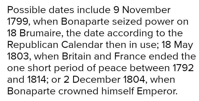 How many years did it take Napoleon to be at peace?-example-1