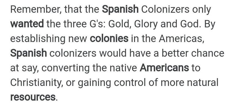 An important source Spain wanted from its American colonies was?-example-1