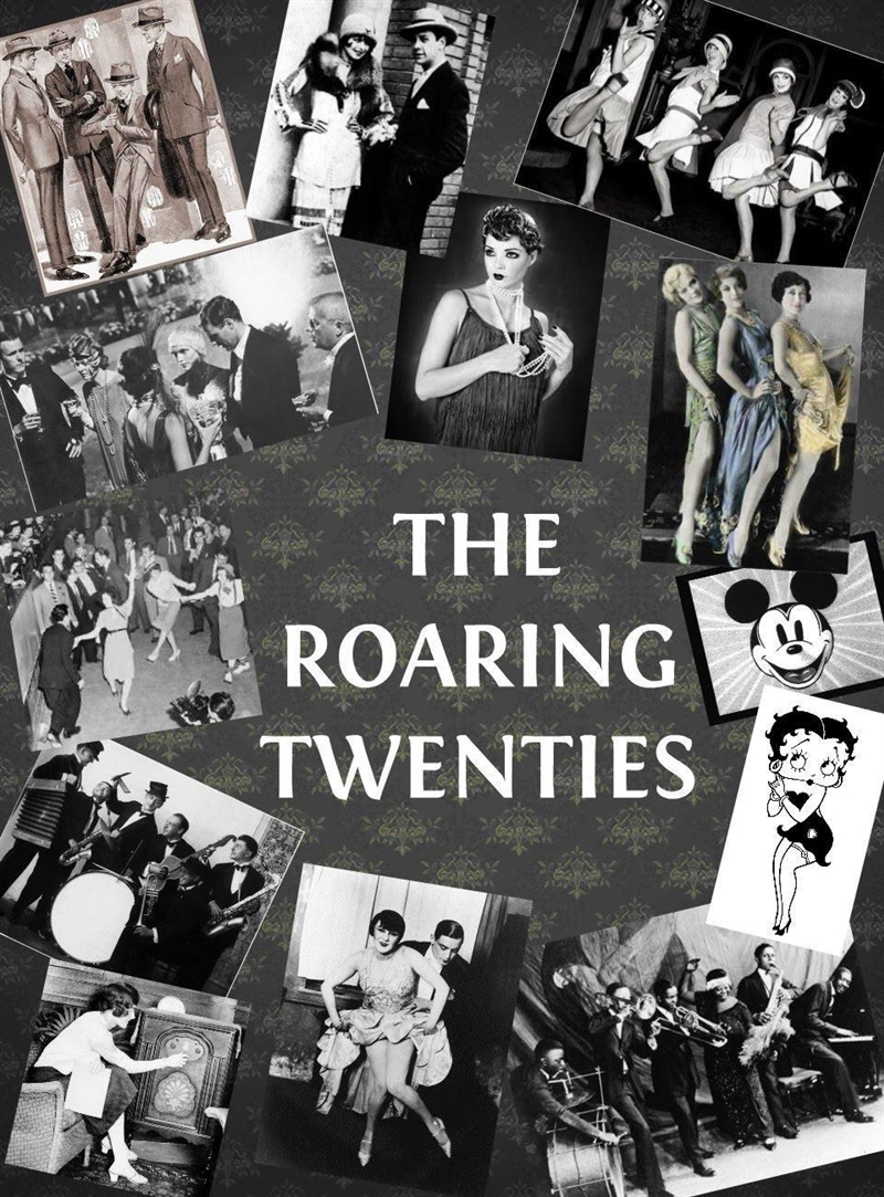 2. What made the Roaring '20s an exciting decade? What were people trying to forget-example-1