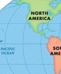 What are the names of the seven continents and four major oceans and where are they-example-1