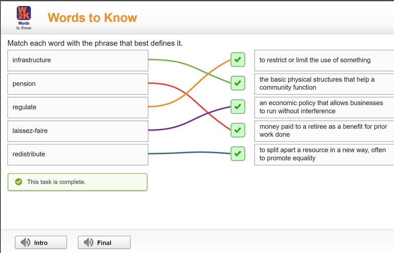 Match each word with the phrase that best defines it. regulate the basic physical-example-1