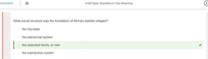 What social structure was the foundation of Africa's earliest villages?-example-1